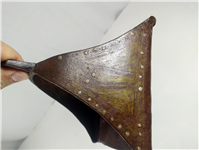 رکاب فولادی کلکسیونی قاجاری دستساز نقره کوب 